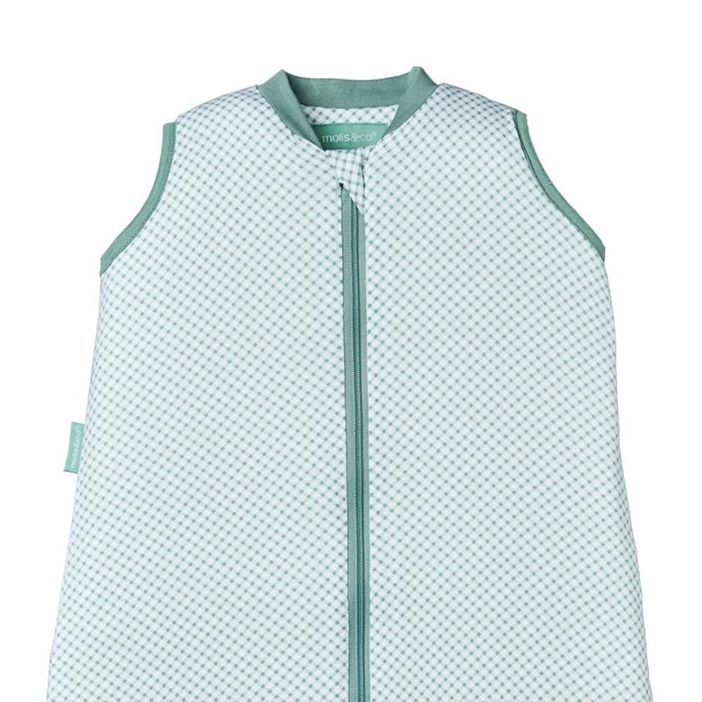 Saco de Dormir/Pijama Molis&Co Vichy Green 3-6m Tog 1.0 - Image 2