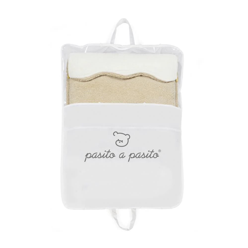 Saco Térmico 3 em 1 Teddy Pasito a Pasito Paddington Beige - Image 11