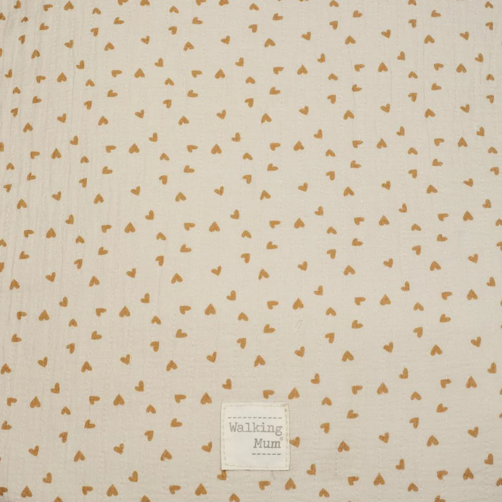 Saco Térmico Respirável para Carrinho de Passeio Walking Mum Hearts Poppy Cinnamon - Image 3