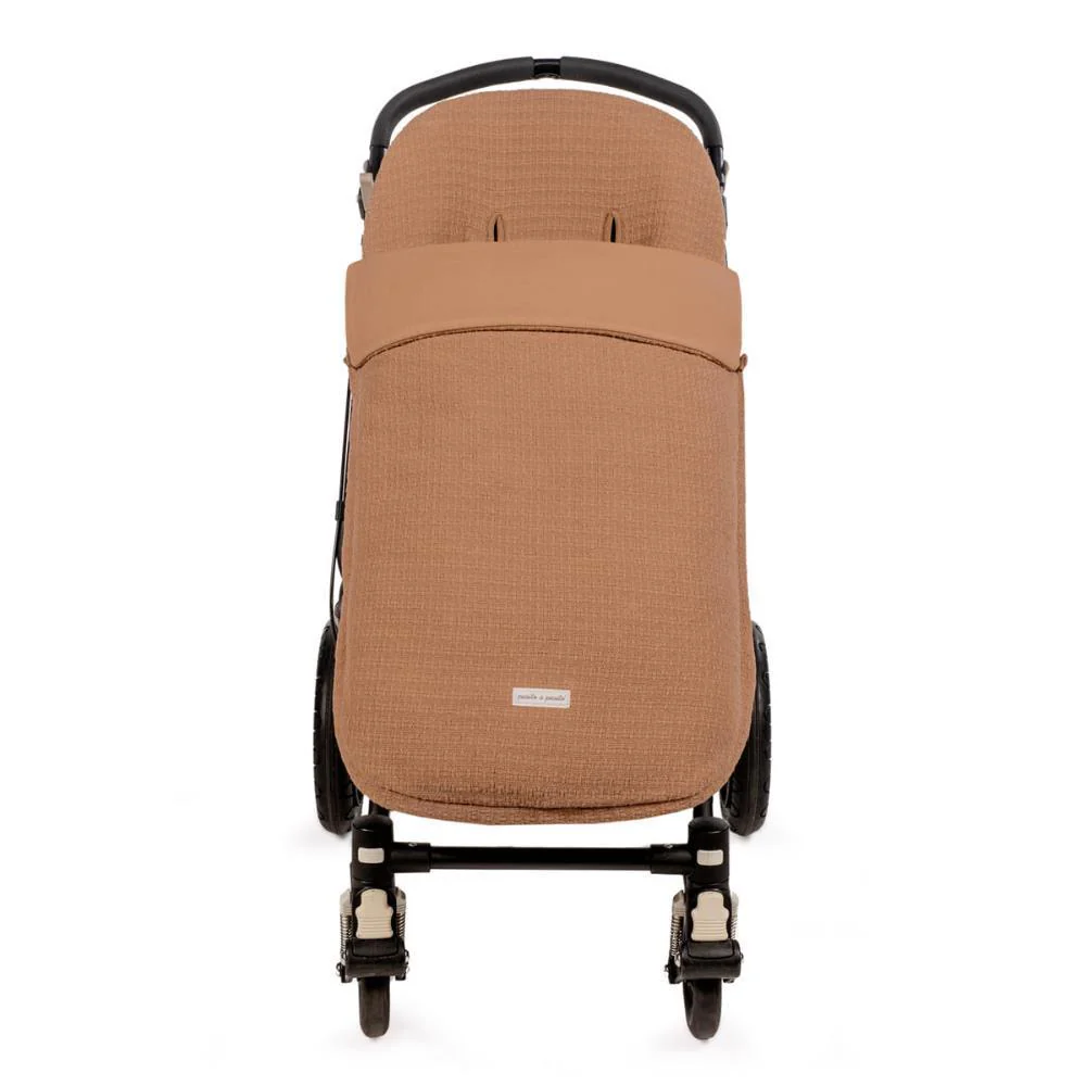 Saco Térmico Respirável para Carrinho de Passeio Pasito a Pasito Icon Caramel