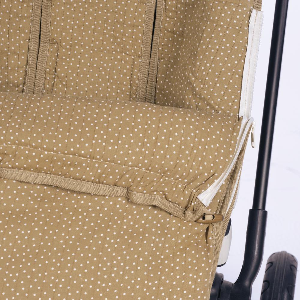 Saco Térmico Respirável para Carrinho de Passeio Walking Mum Polka Dot Poppy Cinnamon - Image 4