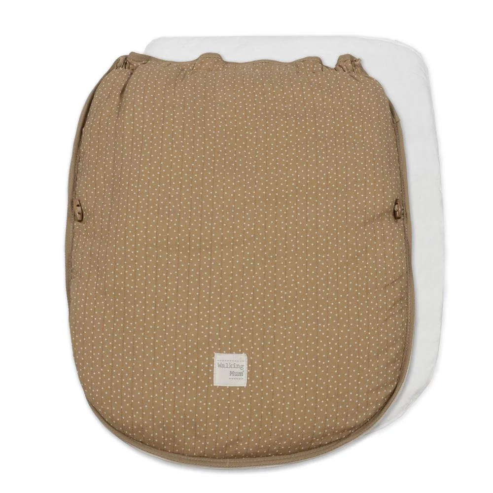 Saco Térmico Respirável para Carrinho de Passeio Walking Mum Polka Dot Poppy Cinnamon - Image 5