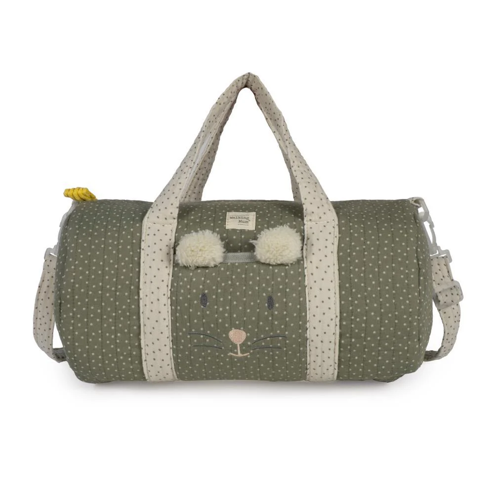 Saco Walking Mum Weekend Mouse Poppy Moss - Image 2
