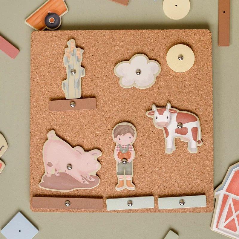 Set para Martelar Formas em Madeira Little Dutch Little Farm - Image 6