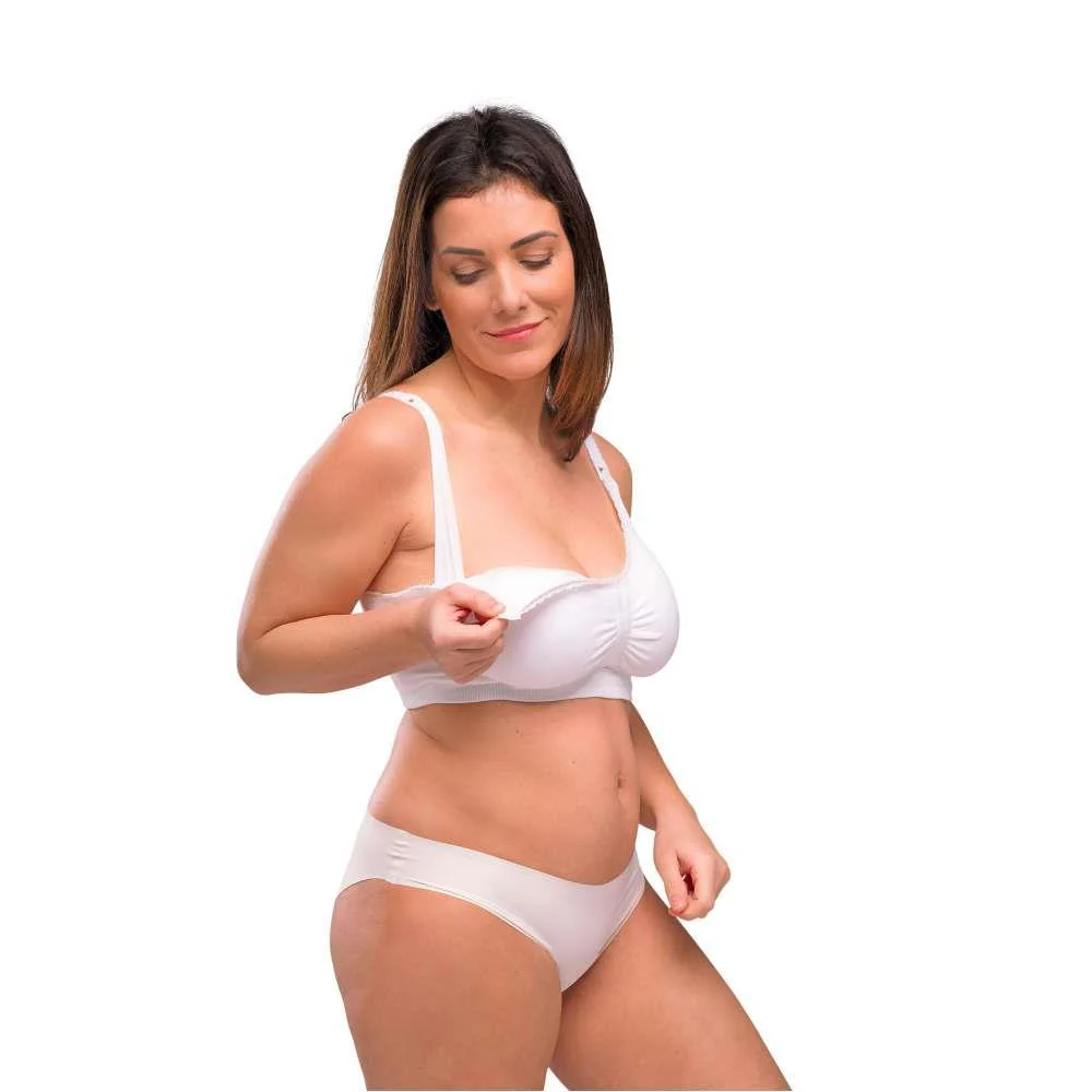 Soutien Carri-Gel Almofadado Carriwell Branco L - Image 5