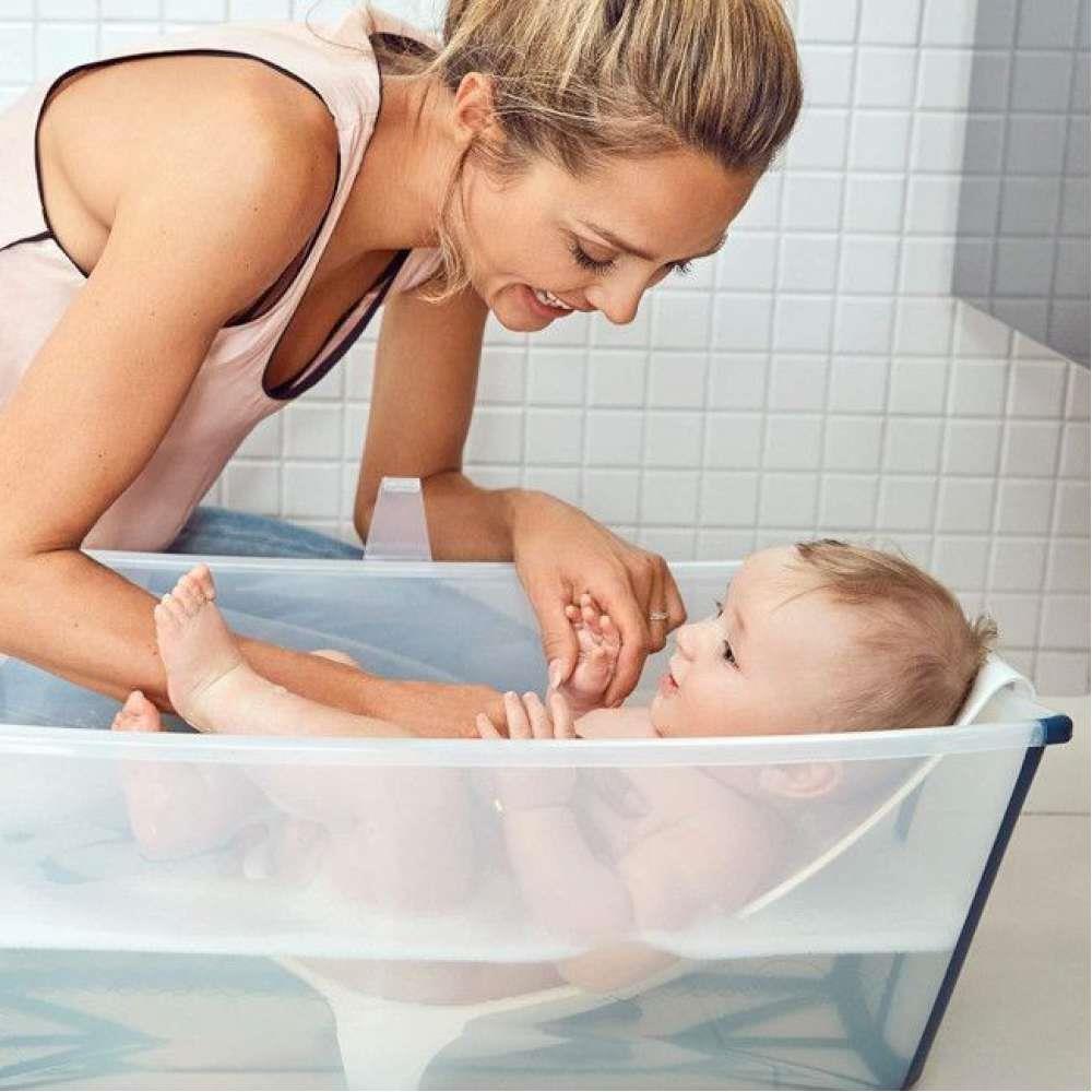 Banheira Dobrável Stokke Flexi Bath Transparent Green - Image 5