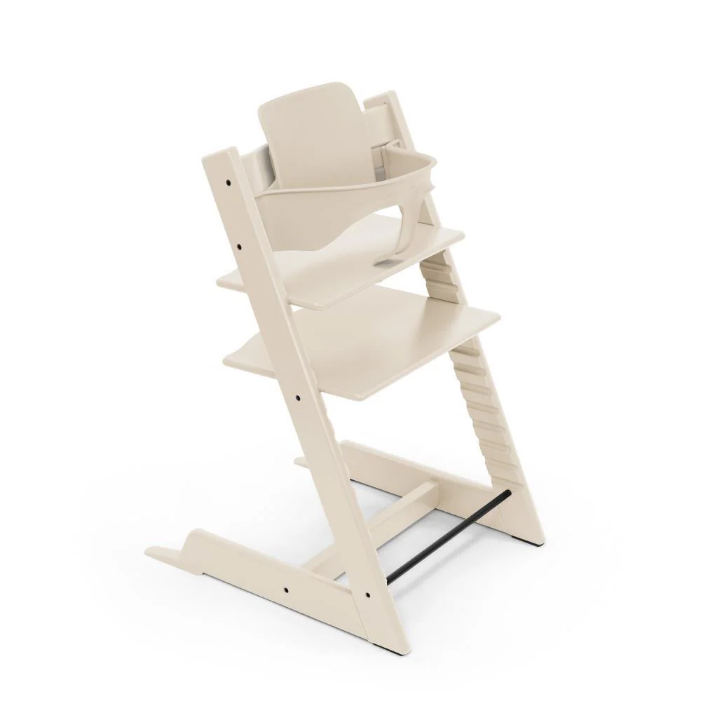 Stokke Bundle Tripp Trapp + Baby Set² + Newborn Set Vanilla White - Image 4