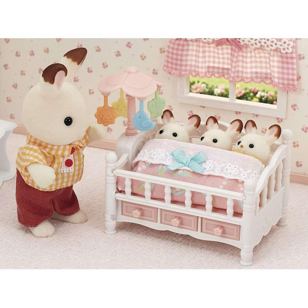 Berço dos Trigémeos com Móbile Sylvanian Families - Image 4