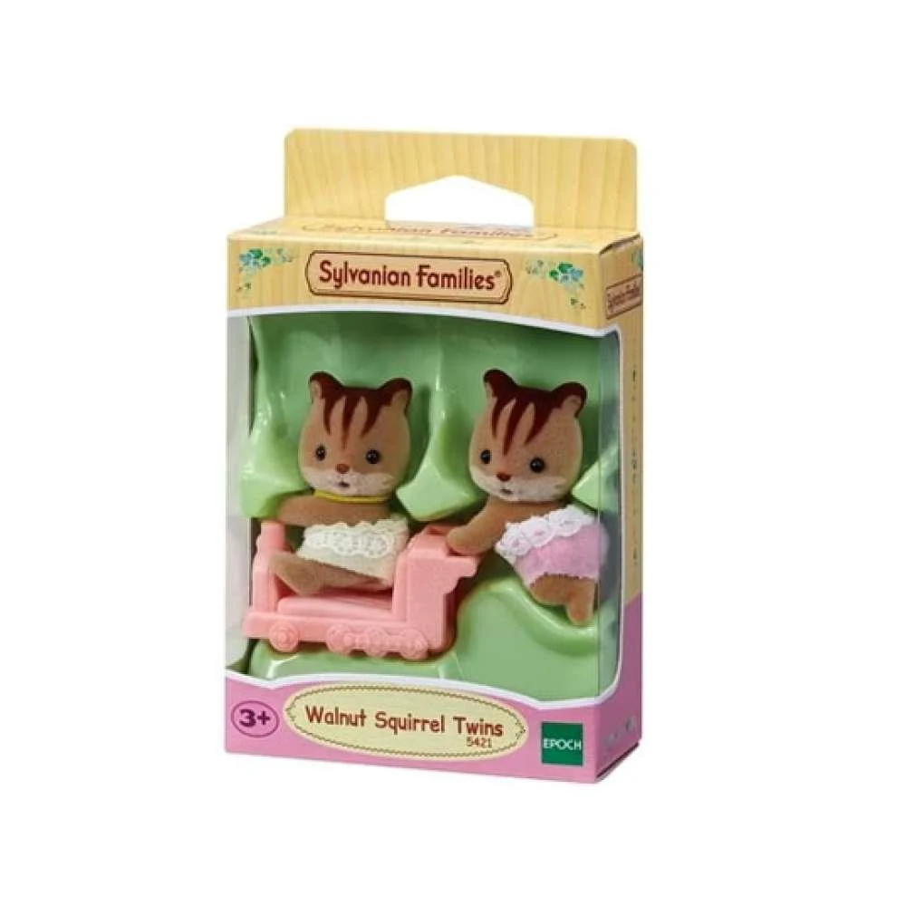 Gémeos da Família Esquilos de Noz Sylvanian Families - Image 3