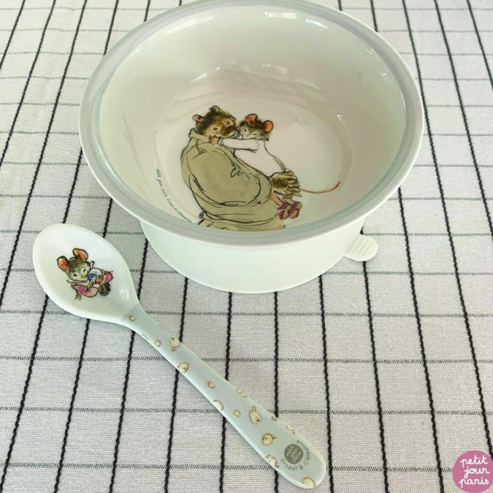 Taça com Ventosa e Colher Ernest&Célestine - Image 6