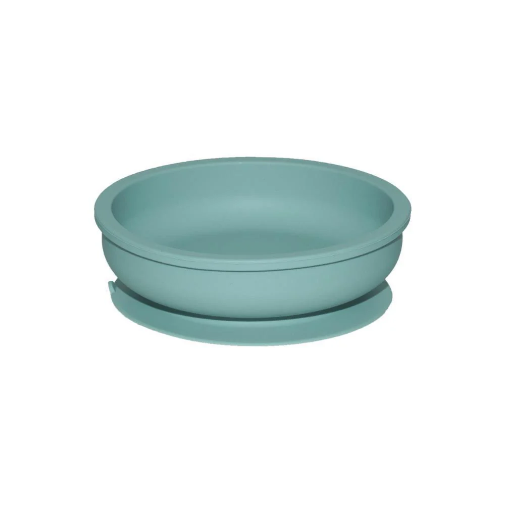 Taça em Silicone com Ventosa Baby Livia Blue 300ml