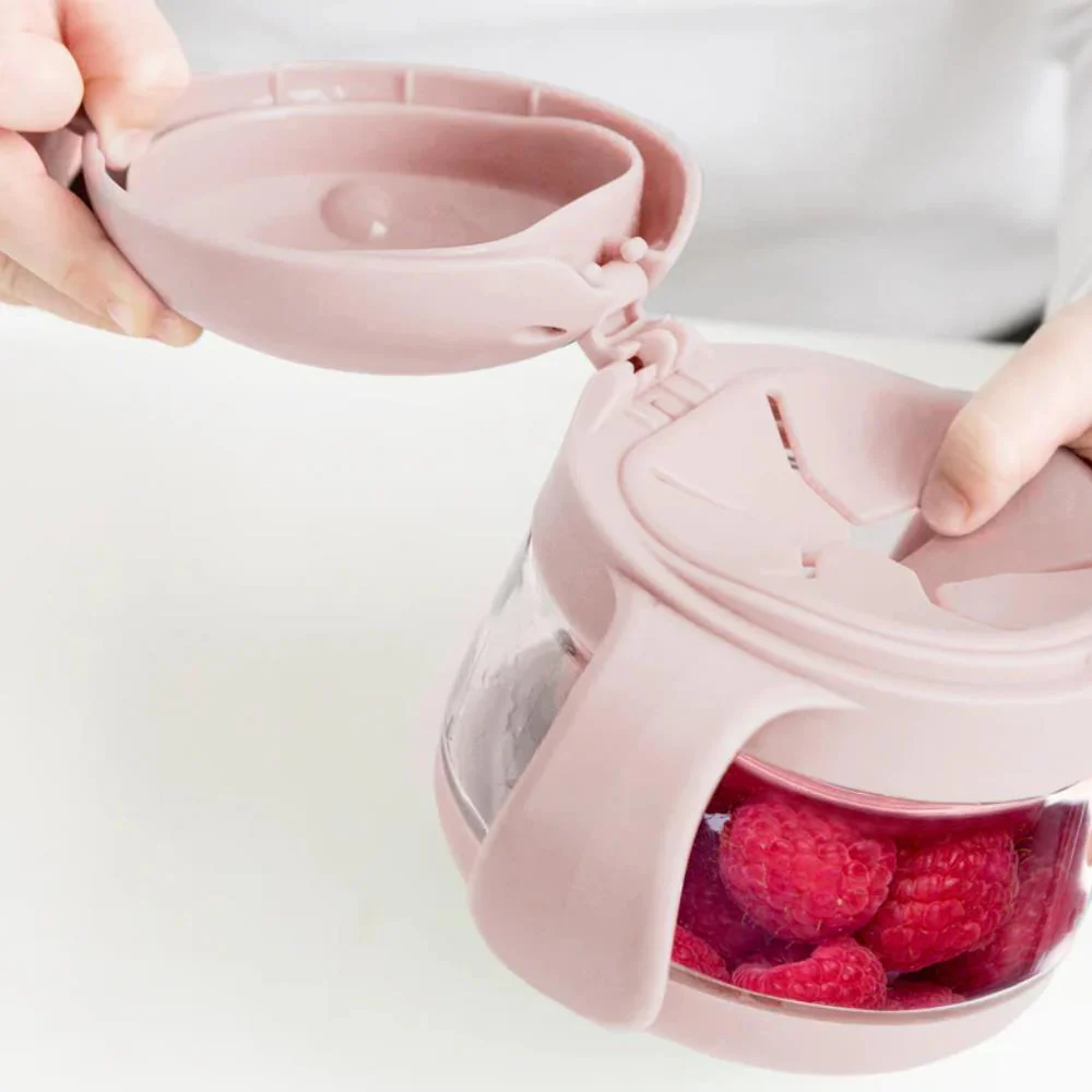 Taça para Snacks com Asas Ubbi Rosa 250ml - Image 3