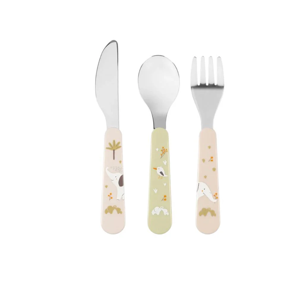 Talheres em Inox Bebeconfort Little Buddies