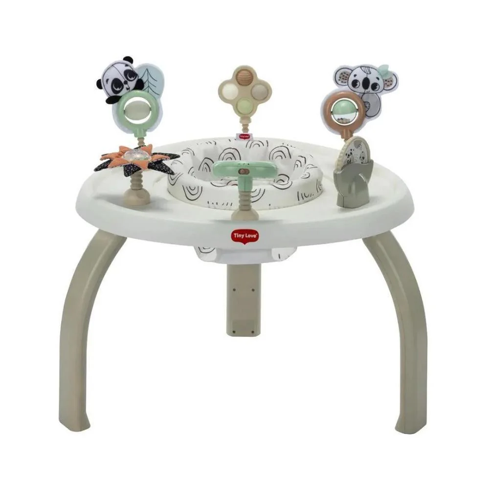 Centro de Atividades Tiny Love 4 em 1 Jump & Play Black & White - Image 2