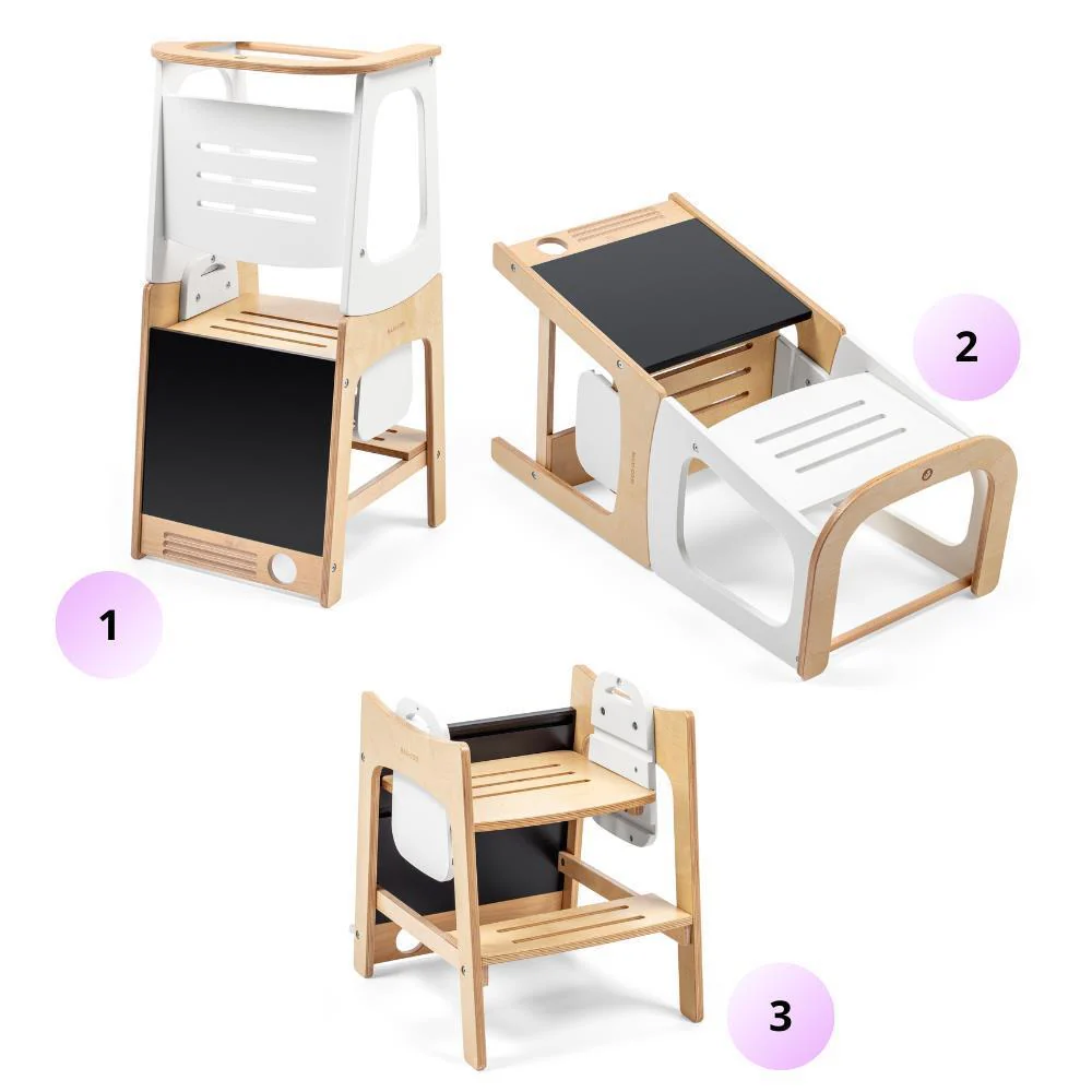 Torre de Aprendizagem Maxi-Cosi Toucan 3 em 1 Natural Wood - Image 2
