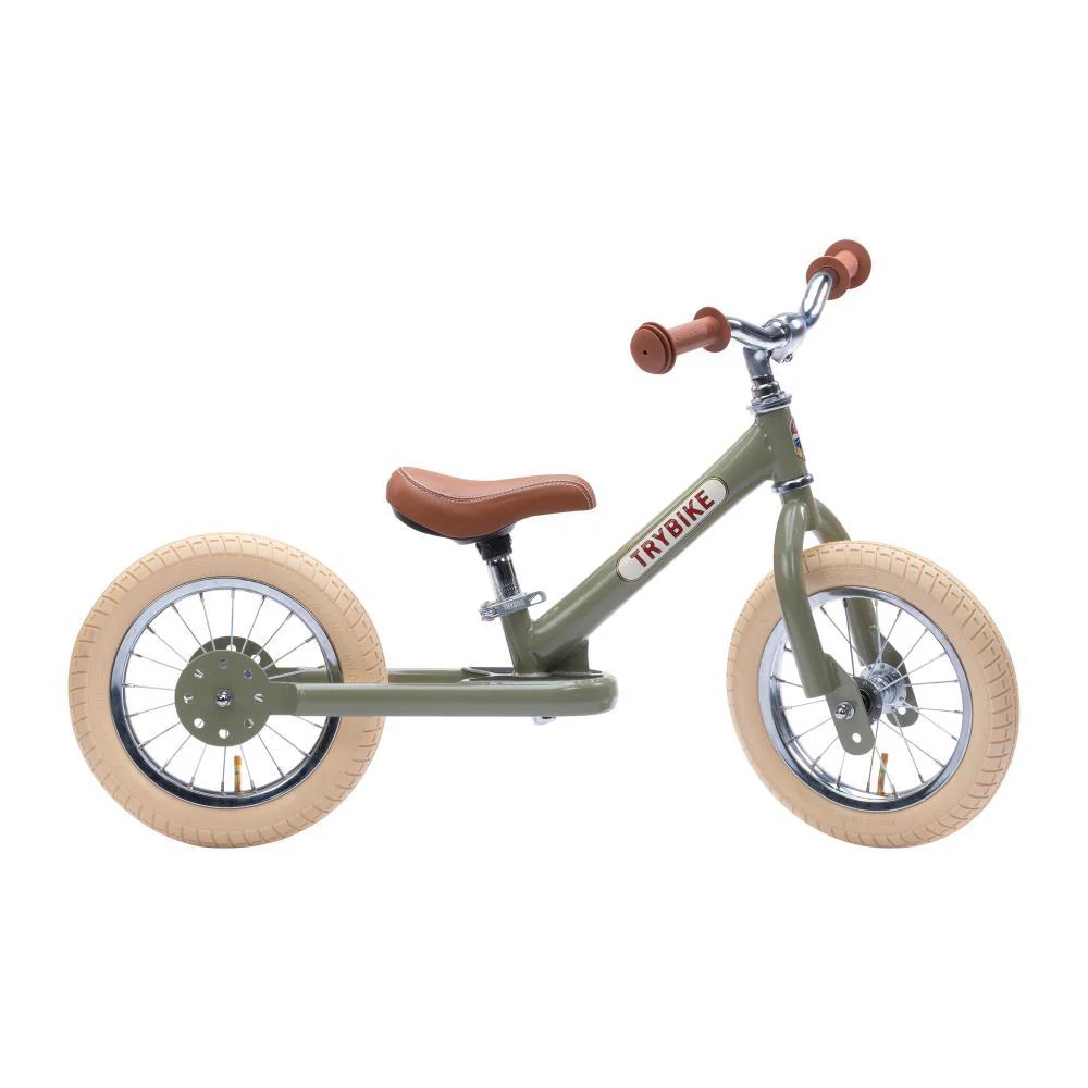 Triciclo 2 em 1 Vintage Gloss Green - Image 3