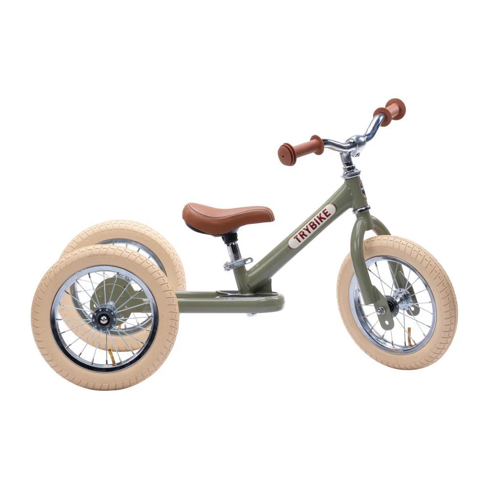 Triciclo 2 em 1 Vintage Gloss Green - Image 6