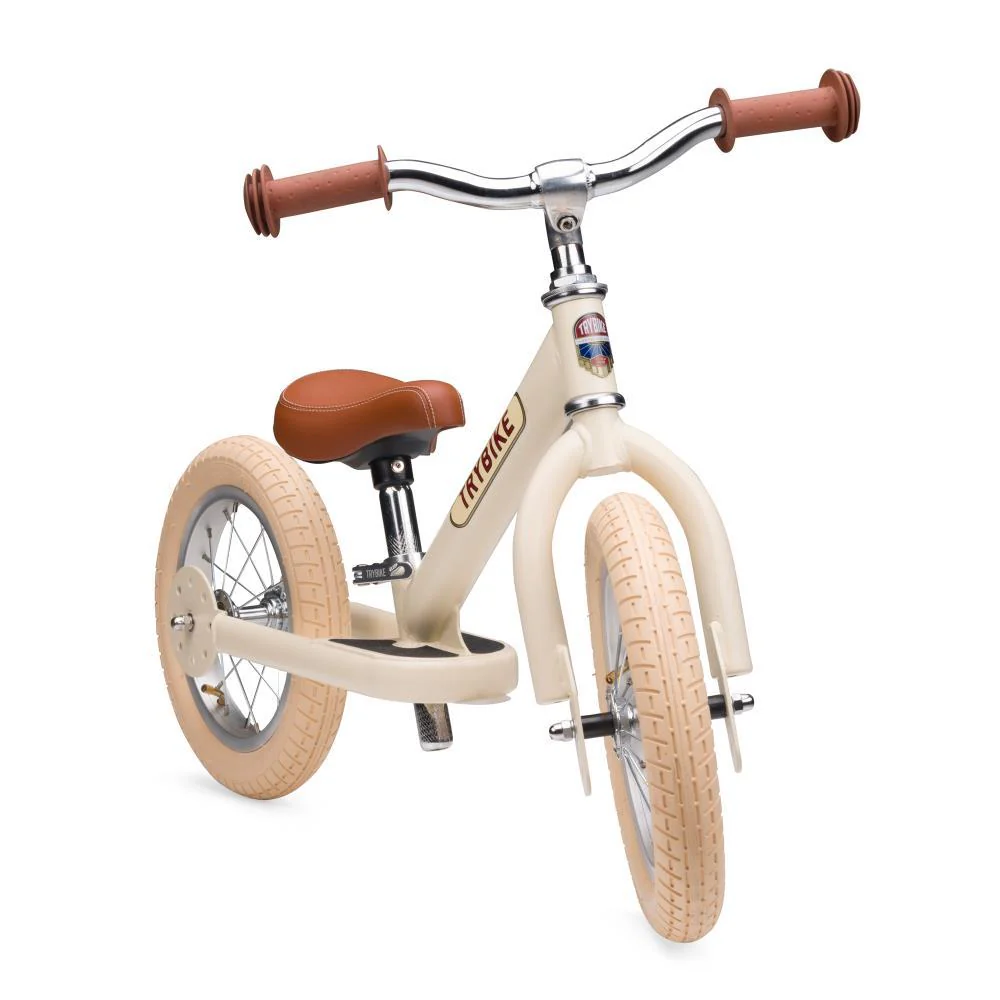 Triciclo 2 em 1 Vintage Matt Cream - Image 4