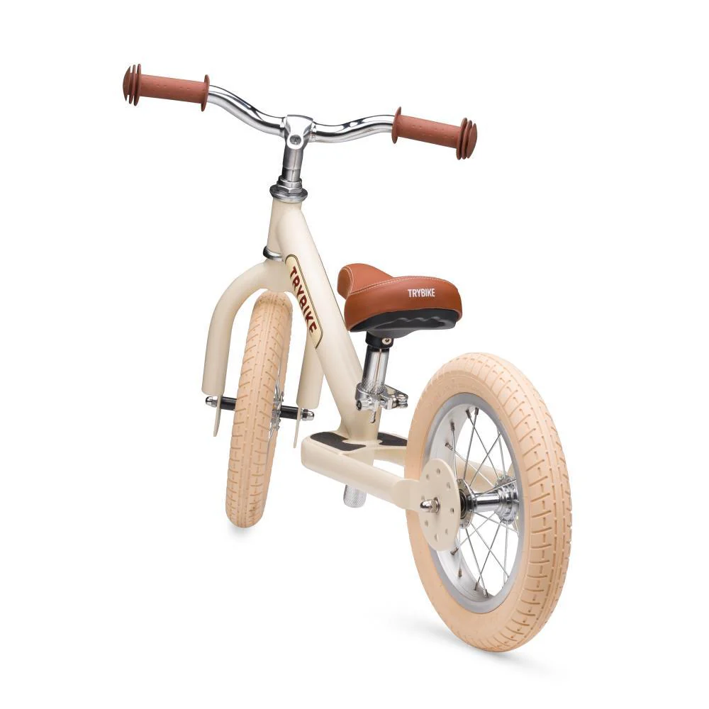 Triciclo 2 em 1 Vintage Matt Cream - Image 5