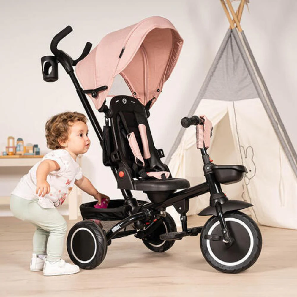 Triciclo Multifuncional com Capota Olmitos Elliot Pink - Image 15