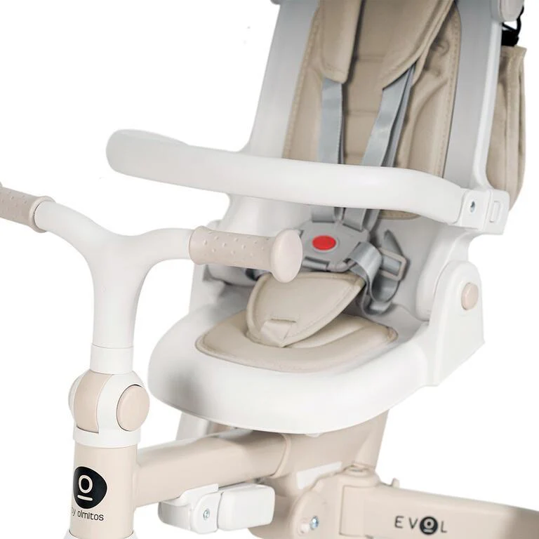 Triciclo Multifuncional com Capota Olmitos Evol Beige - Image 13
