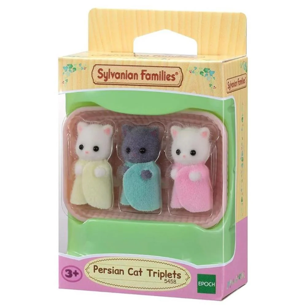 Trigémeos da Família Gatos Persa Sylvanian Families - Image 3