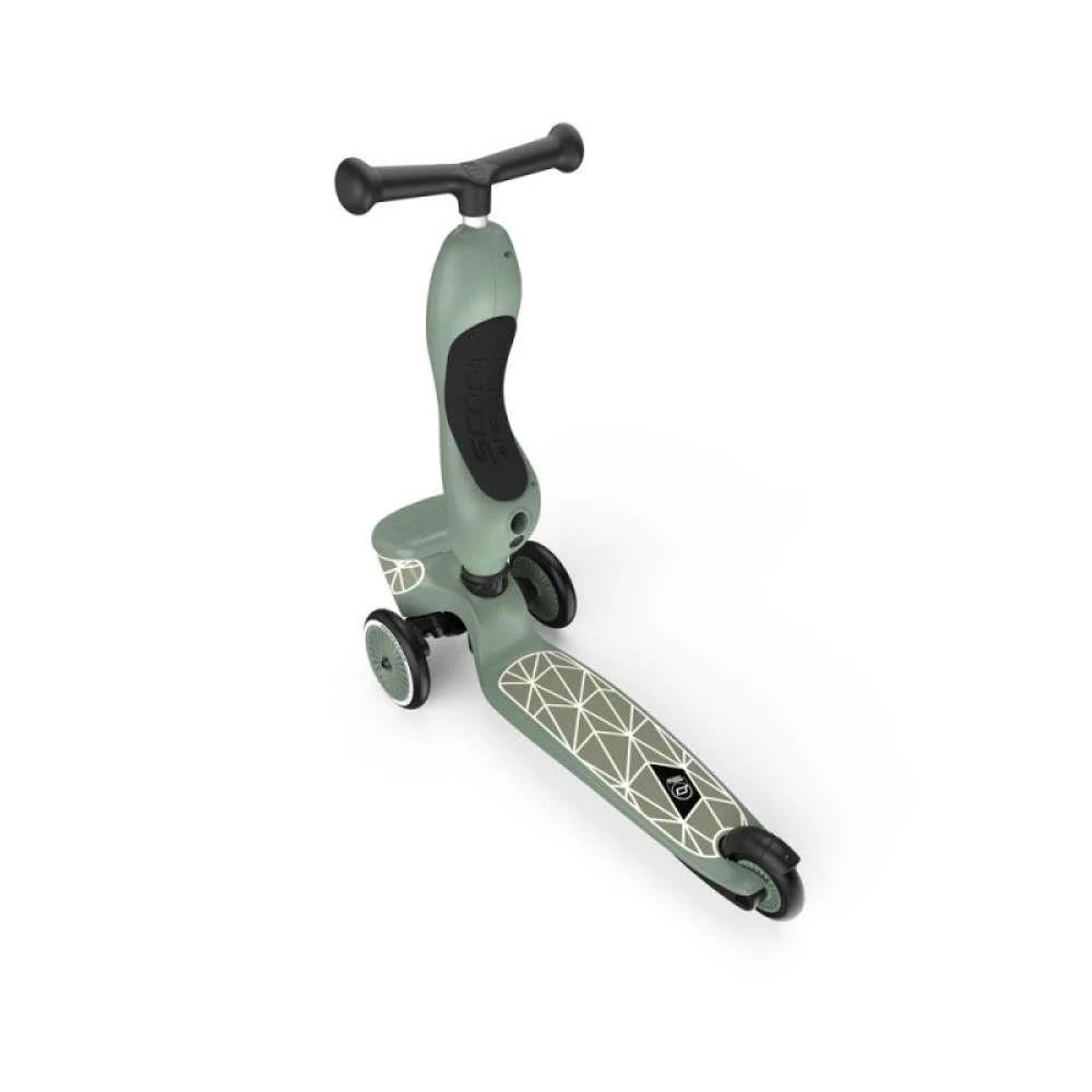 Trotinete 2em1 Scoot & Ride Highwaykick 1 Lifestyle Green Lines - Image 6