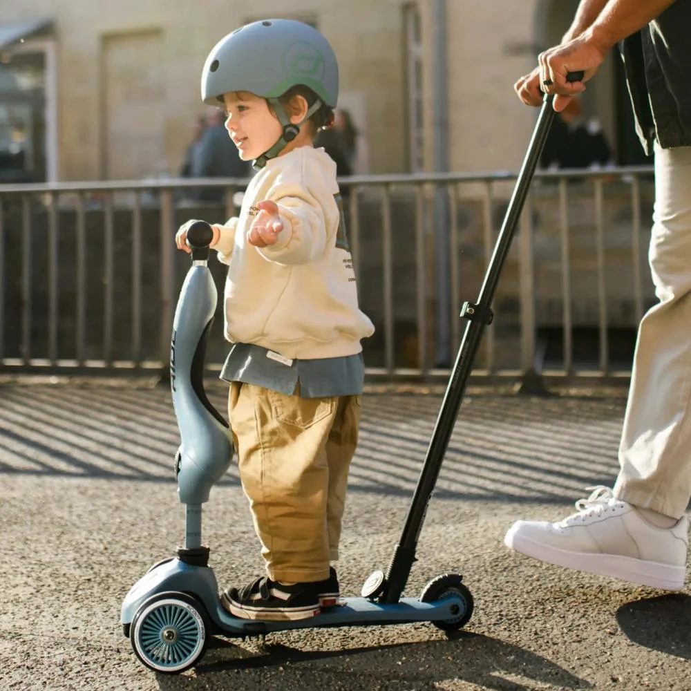 Trotinete 2em1 Scoot & Ride Highwaykick 1 Push and Go Ash - Image 7