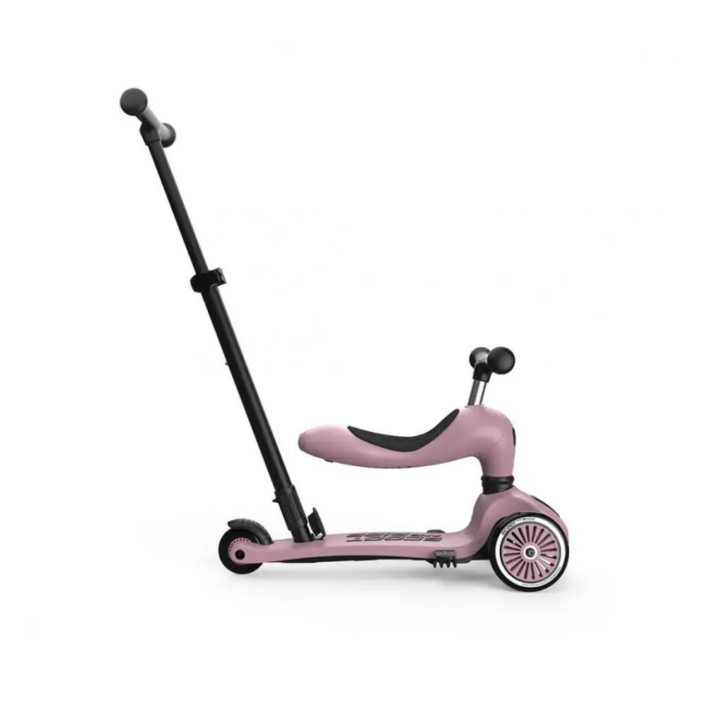 Trotinete 2em1 Scoot & Ride Highwaykick 1 Push and Go Wildberry - Image 3
