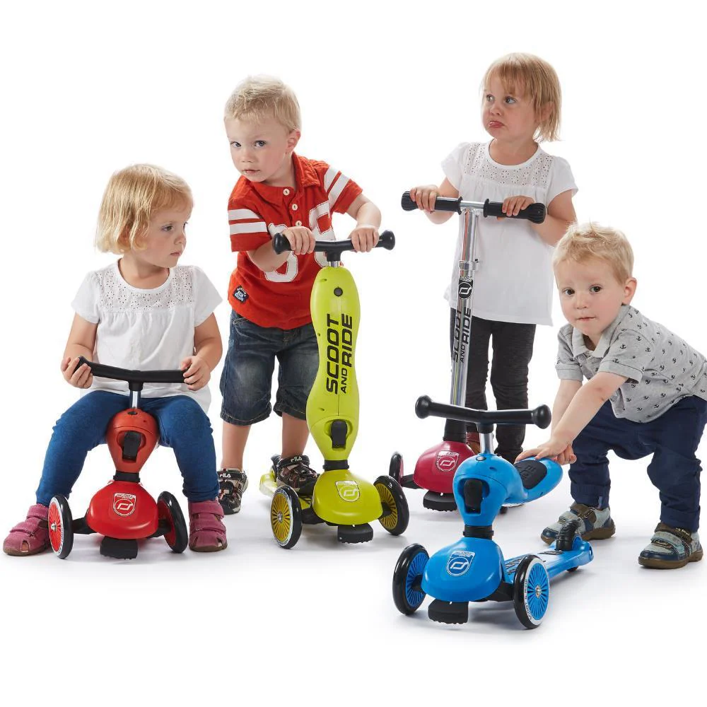 Trotinete 2em1 Scoot & Ride Highwaykick 1 Ash - Image 4