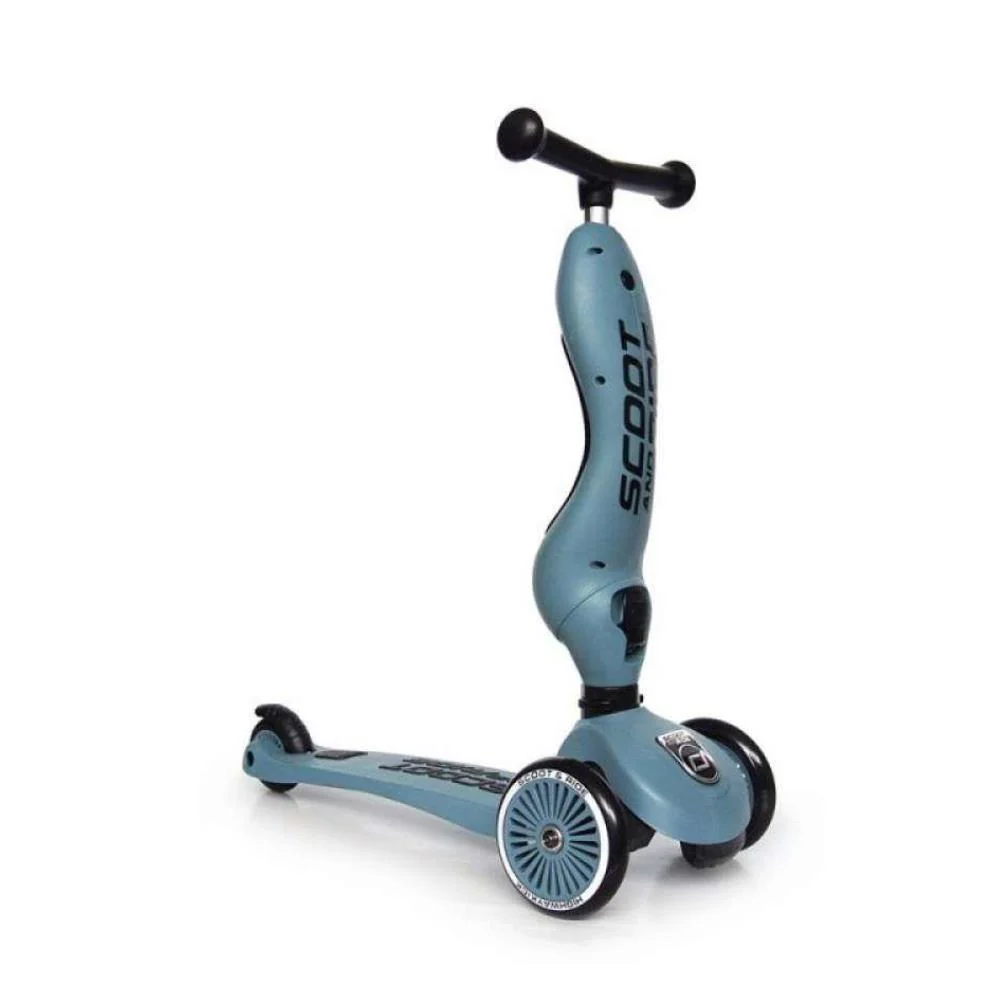 Trotinete 2em1 Scoot & Ride Highwaykick 1 Steel - Image 3