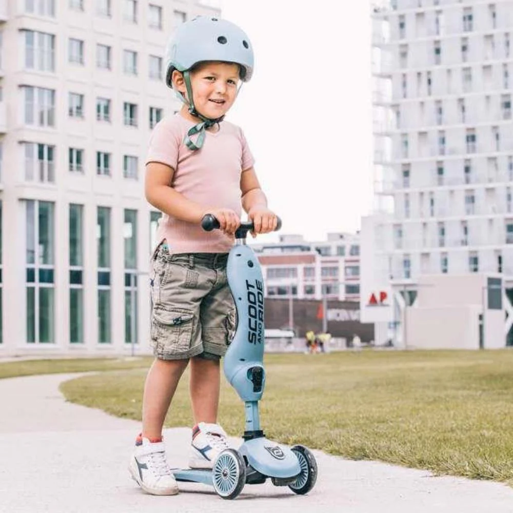 Trotinete 2em1 Scoot & Ride Highwaykick 1 Steel - Image 4