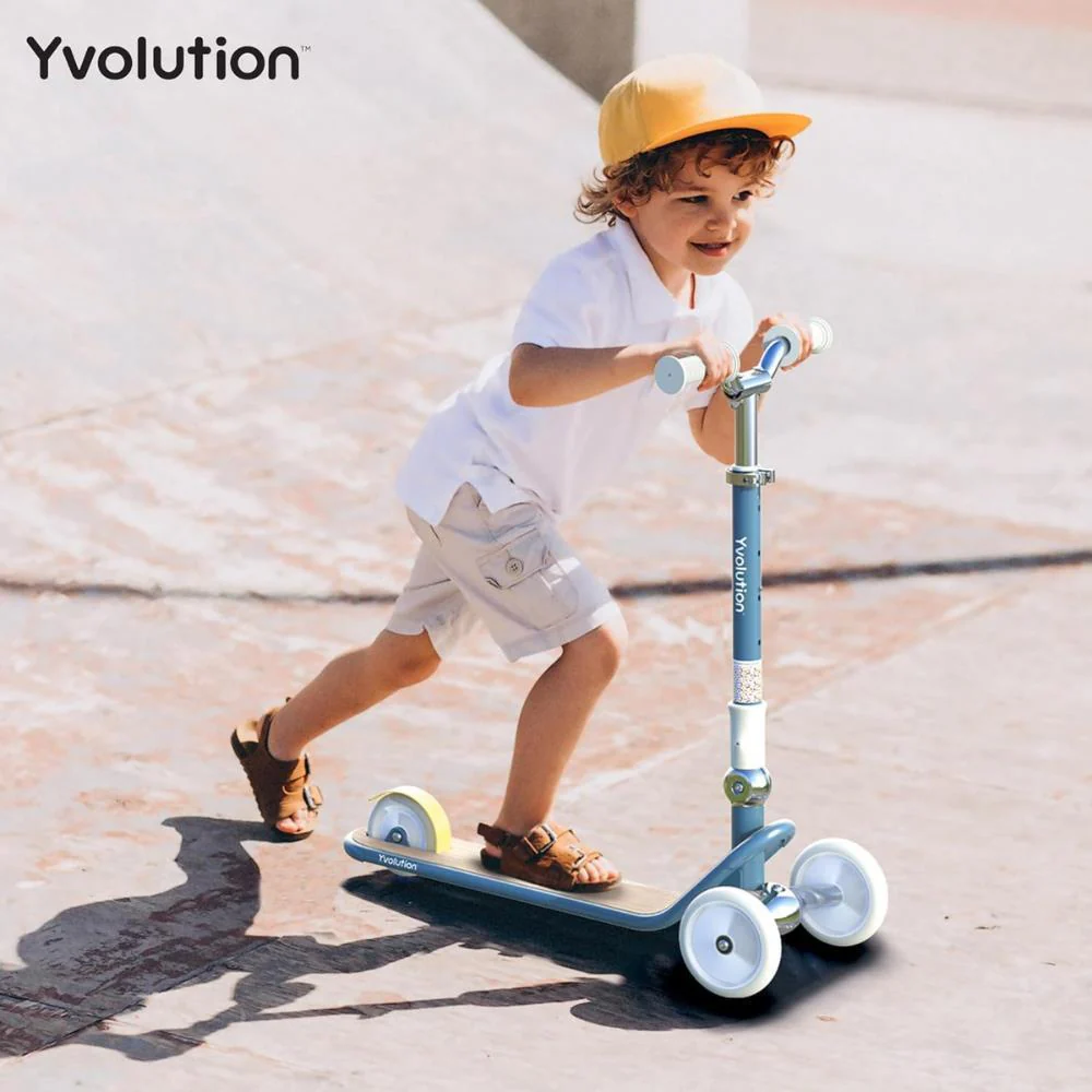 Trotinete Yvolution Classic Blue - Image 5