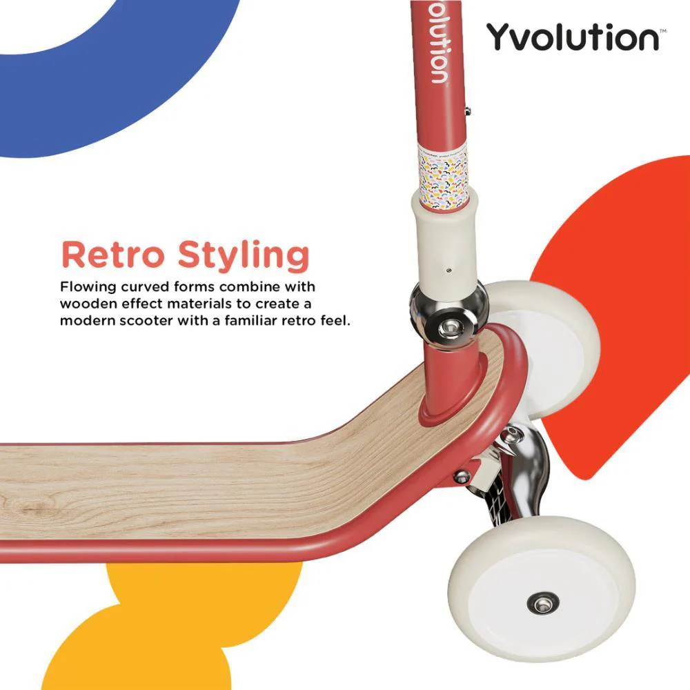 Trotinete Yvolution Classic Red - Image 3
