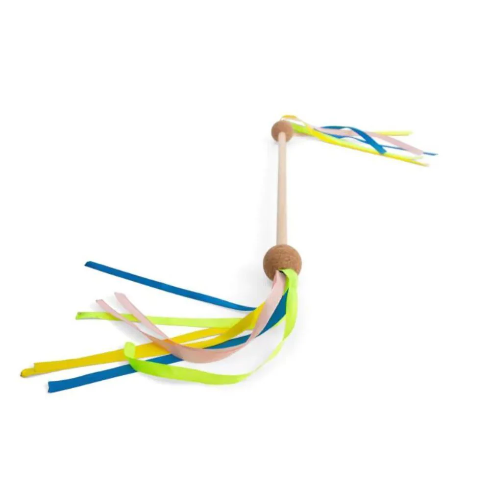 Vara com Fitas de Ginástica Rítmica Twirl Stick