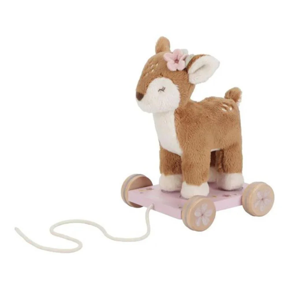 Veado de Peluche com Base em Madeira para Puxar Little Dutch Fairy Garden - Image 2