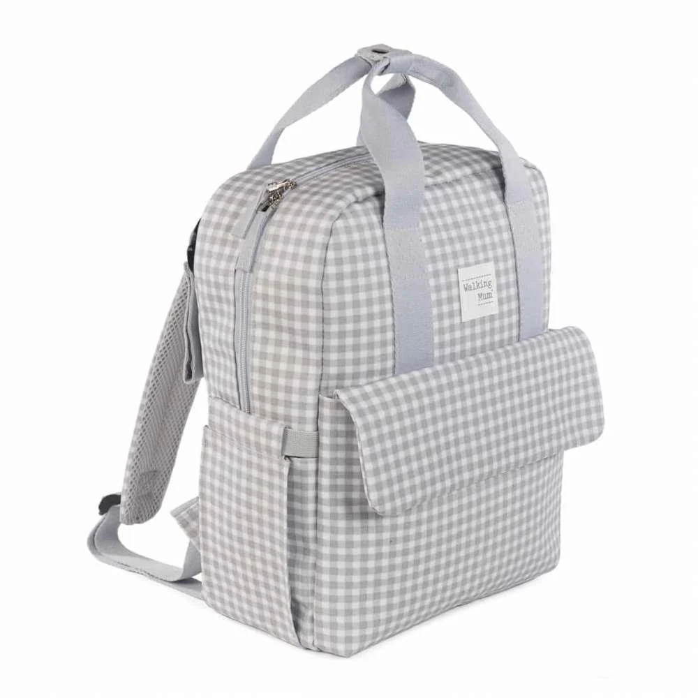 Mochila Walking Mum I Love Vichy Cinza - Image 3