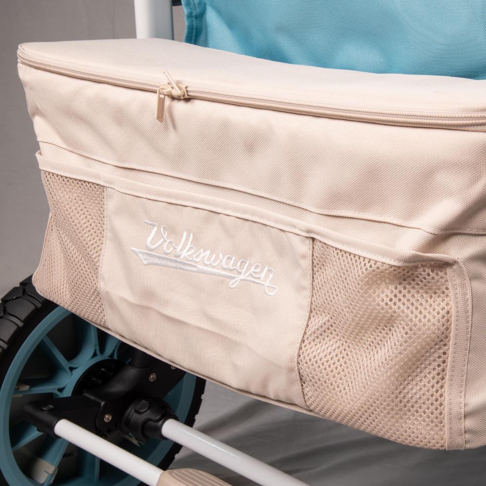 Wonderfold VW Stroller Wagon Blondie Blue 4 Lugares - Image 13
