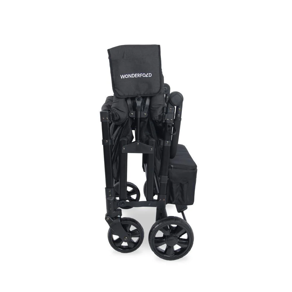 Wonderfold W4 Elite Stroller Wagon Volcanic Black 4 Lugares - Image 6