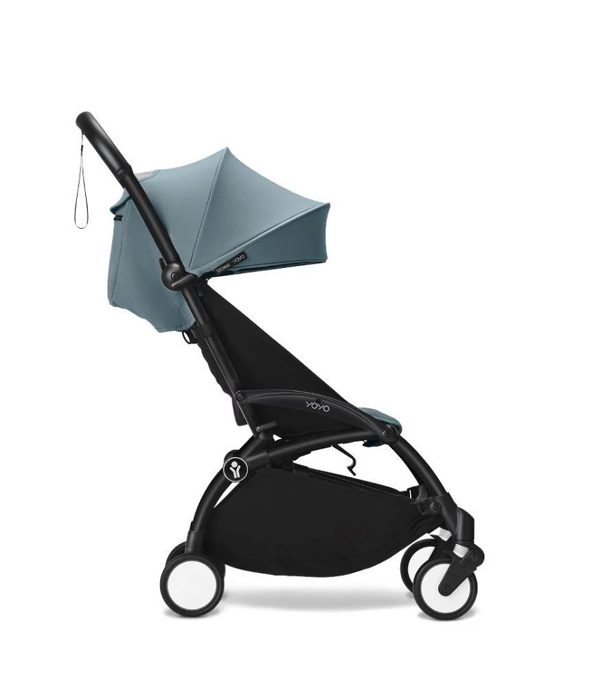 Chassis Stokke Yoyo³ Black + Color Pack Yoyo +6M Aqua - Image 3