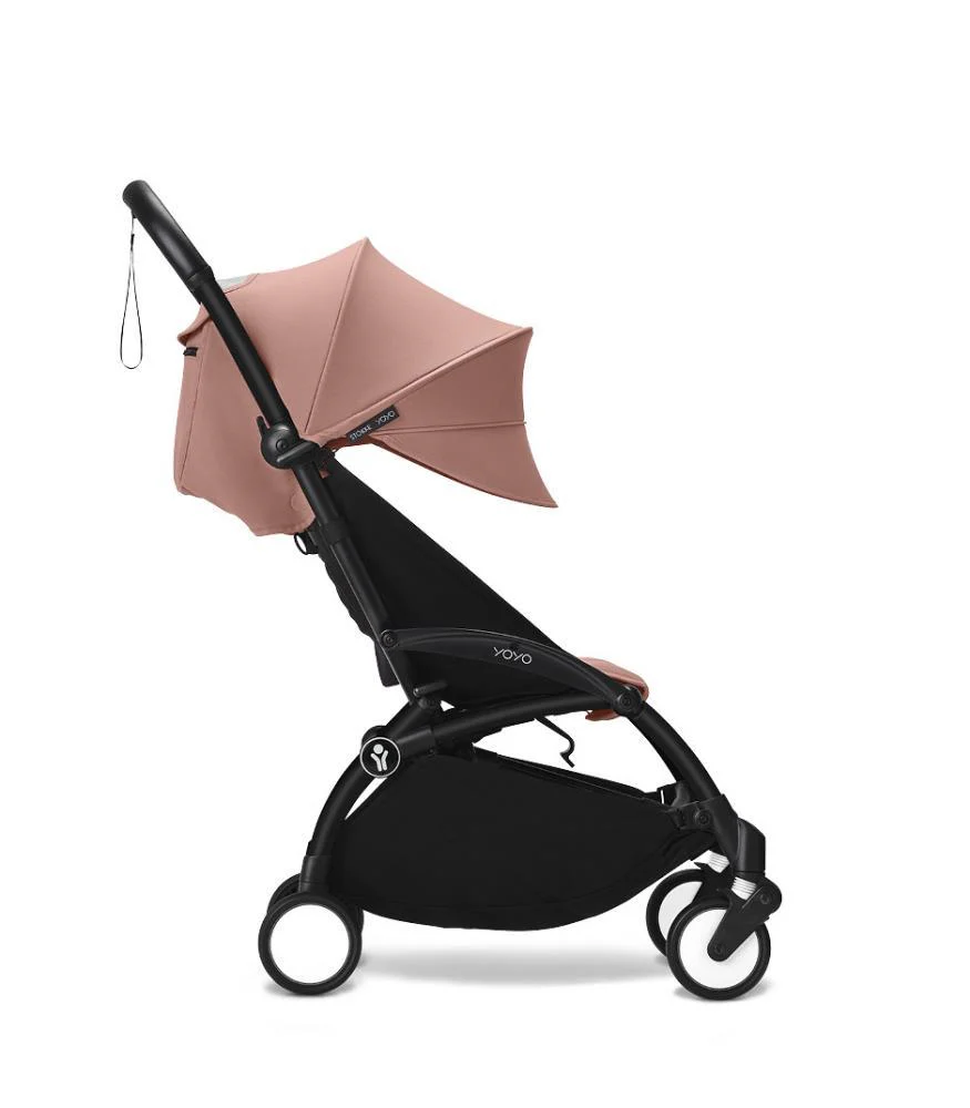 Chassis Stokke Yoyo³ Black + Color Pack Yoyo +6M Ginger