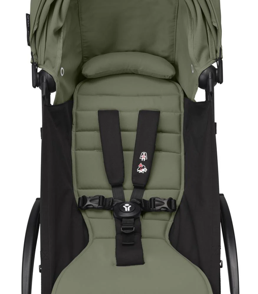 Chassis Stokke Yoyo³ Black + Color Pack Yoyo +6M Olive - Image 2
